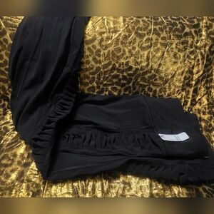 Victoria Sport Sheer Side Panel Black Total Knockout Tight